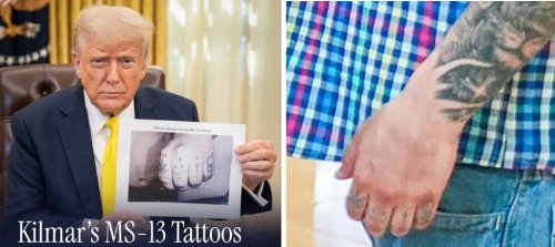 Trump’s ludicrous tattoo tirade ought to raise a lot of questions