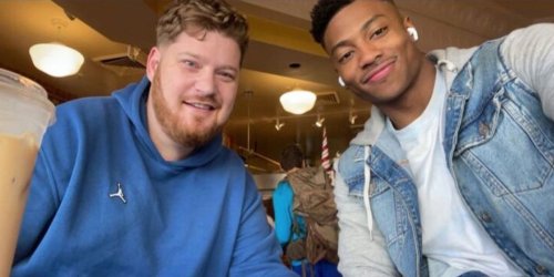 First Out Gay HBCU Football Player Byron Perkins Introduces His BF