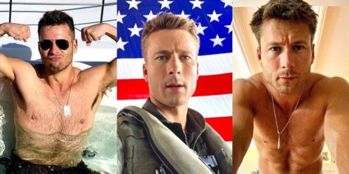 20 Sexy Pics of Glen Powell That Prove He's the Hottest Pilot