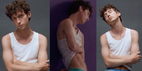 Troye Sivan Strips Down To His Undies For New Calvin Klein Campaign