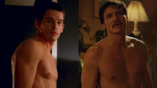 Sexy Pics Of Pedro Pascal & Ethan Hawke, Likely Lovers In A New Film