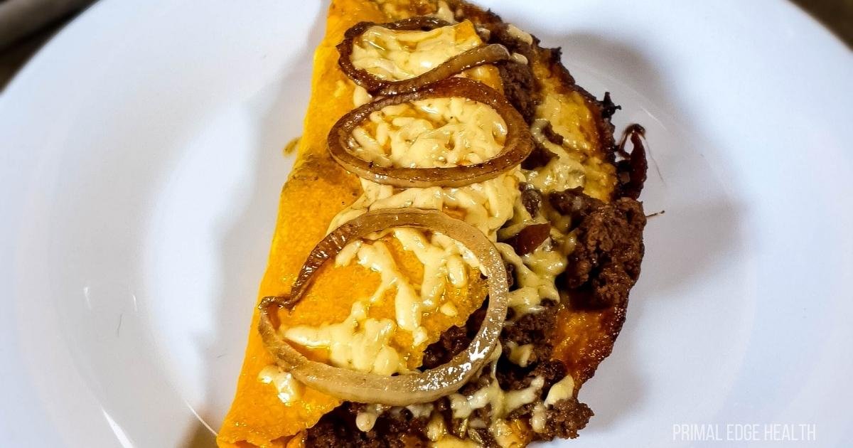 Cheeseburger Omelette