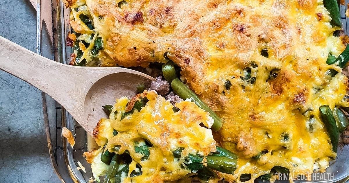 Green Bean Hamburger Casserole