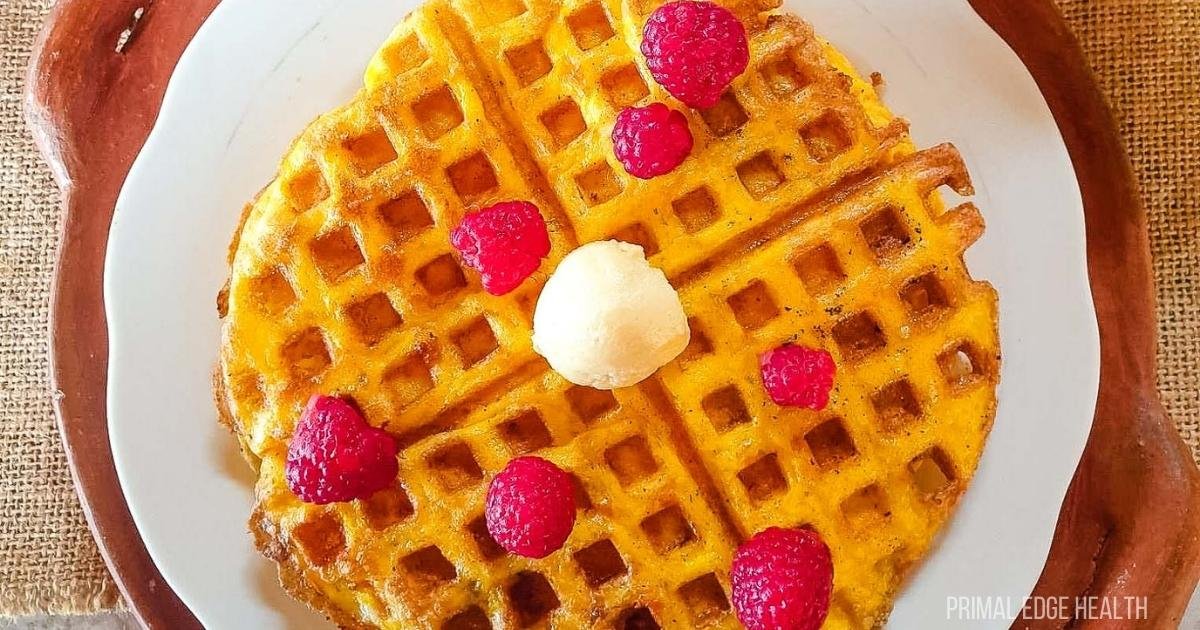 2-Ingredient Keto Waffles