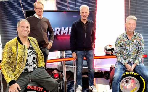 Kai Ebel, Laura Papendick und Florian König laden zur Formel 1 bei RTL ein
