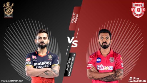 IPL 2020 RCB vs KXIP Dream11 Fantasy Team: Royal Challengers Bangalore vs Kings XI Punjab, Probable Playing XI, Pitch Report, Captain, Head-to-Head, Squads, Match Updates – October 15, 2020 - ProBatsman