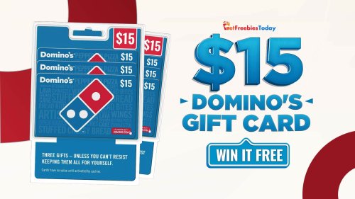 Free $15 Domino's Gift Card | GetFreebiesToday.com