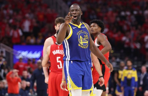 NBA Fans Turn Draymond Green into a Meme After Hilarious Reaction to Jalen Green’s Elbow Hit