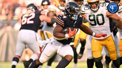 Khalil Herbert Fantasy Start/Sit: Should Bears RB Be in Fantasy Lineups  Against the Buccaneers?