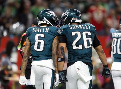 Eagles Star DeVonta Smith Reveals the Insane Way He Can Tell If Saquon Barkley Is in the Zone