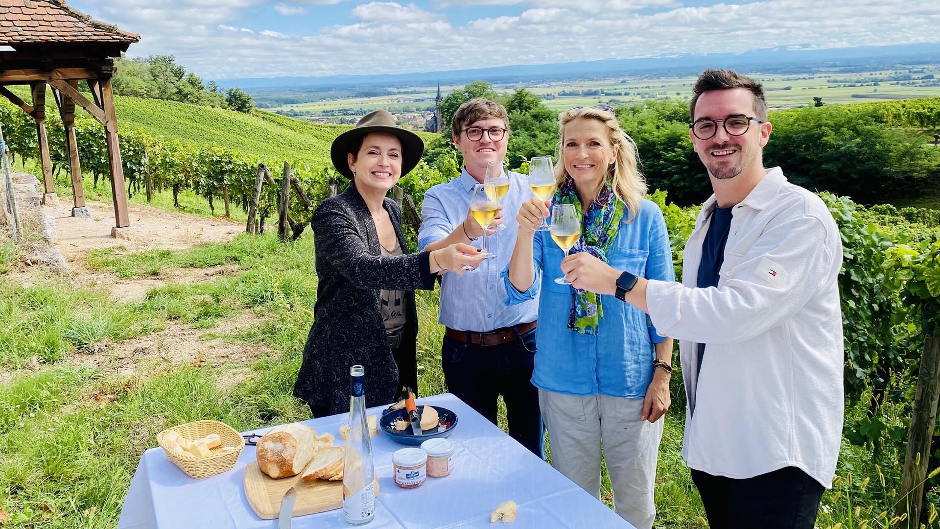Echappées belles (France 5) – Périple en Alsace, sur la route des vins