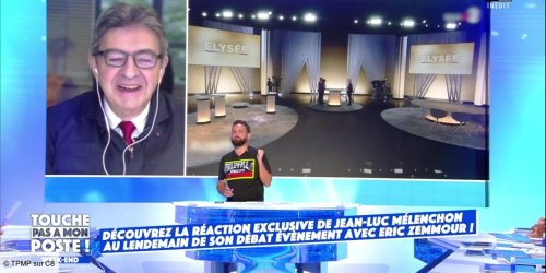 "Ils ont pris une belle taule" : Jean-Luc Mélenchon étrille Elysée 2022, l'émission politique de France 2, dans TPMP (VIDEO)