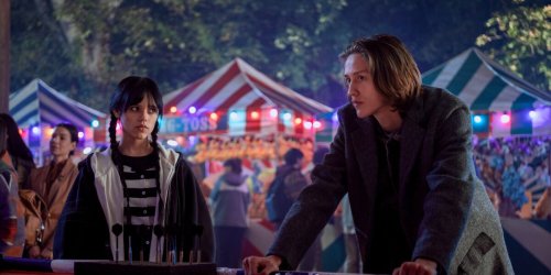 Les fans de Mercredi exhultent de voir Jenna Ortega et cet acteur, viré de la série, réunis dans un film romantique