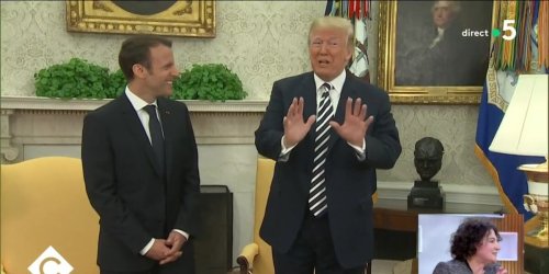 "C'était tellement absurde" : la journaliste Laurence Benhamou dévoile les coulisses d'une rencontre entre Emmanuel Macron et Donald Trump (VIDEO)