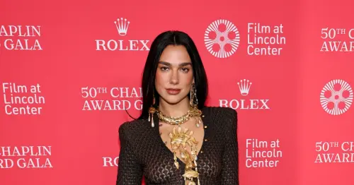 Verboten heiß: Dua Lipa ohne BH in Transparent-Dress