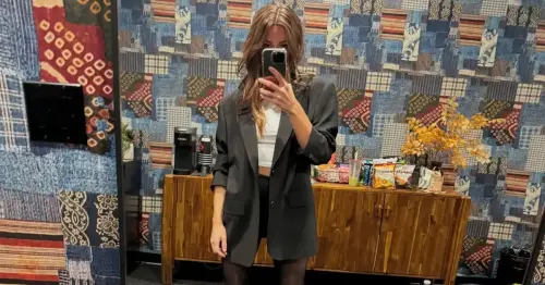 Hose vergessen? Vanessa Mai nur in Strumpfhose unterwegs