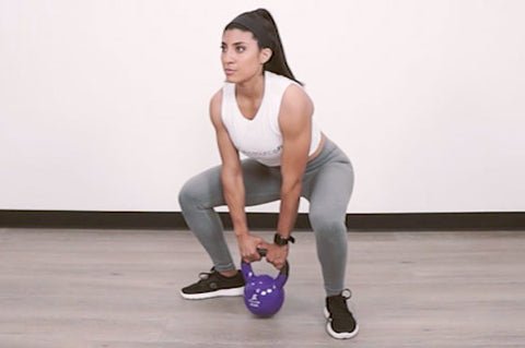 30 Minute Kettlebell Leg Workout For Building Muscle