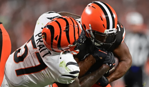 Nick Chubb Scored Twice On The Ground, And Myles Garrett And The Cleveland Defense Stymied Cincinnati Quarterback Joe Burrow To The Tune Of A 32-13 Victory For The Browns