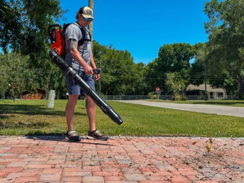 ECHO Battery-Powered Backpack Leaf Blower Review