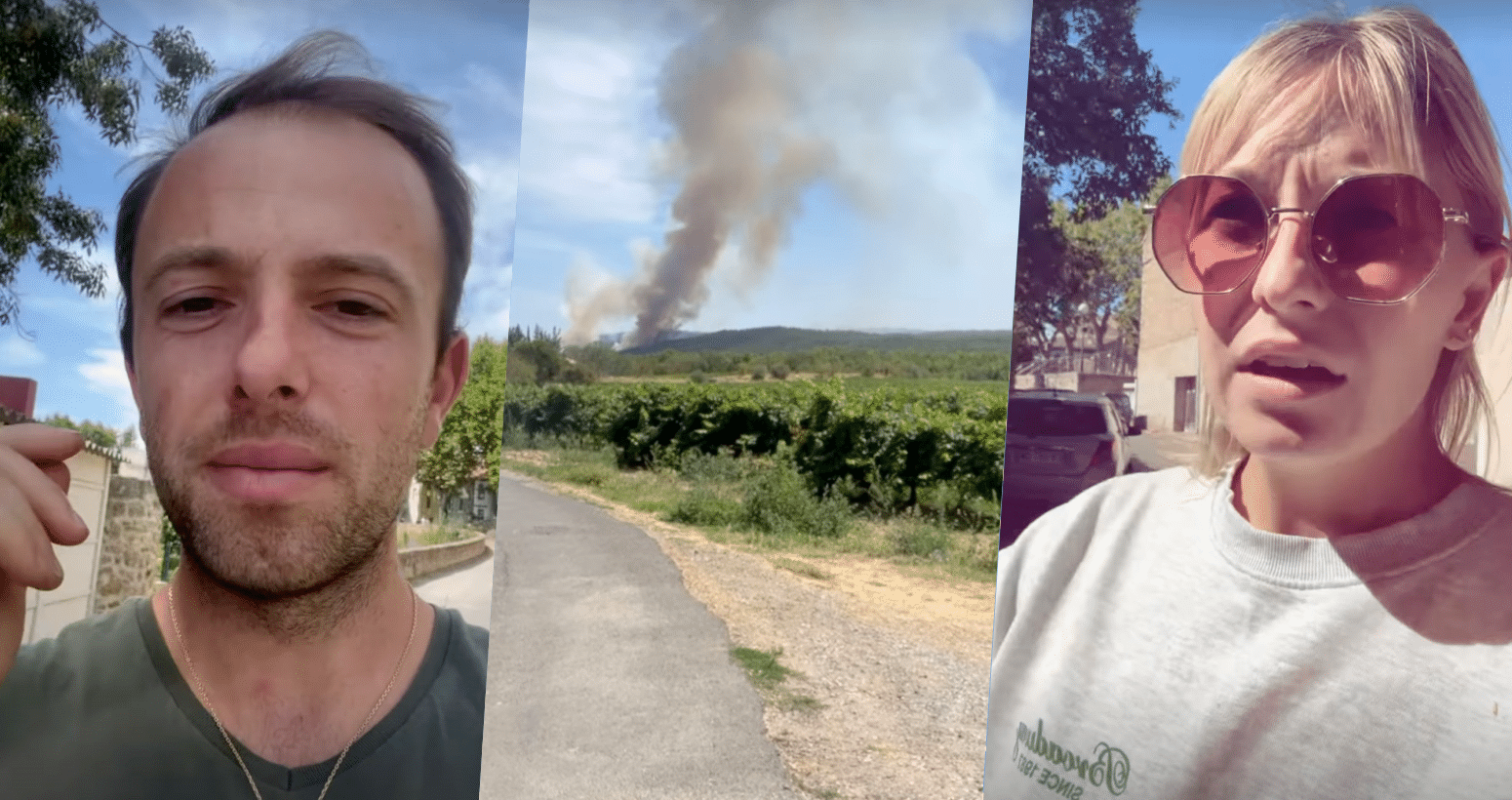 Incendie dans l’Aude : « L’amour est dans le pré », Ludovic et Julia panique en pleine nuit à leur domicile, le couple toujours pas évacué