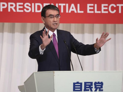 Japan's Outspoken, U.S.-Educated Vaccine Minister Wants To Be The Next Prime Minister