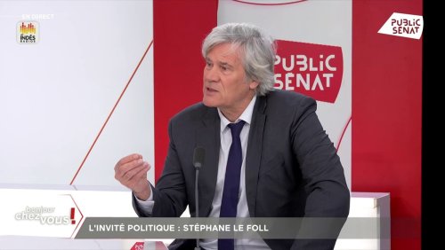 Retraites : Emmanuel Macron a « cassé toute ligne de dialogue avec les syndicats », estime Stéphane Le Foll