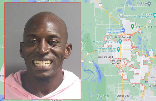 Naked Suspect In Armed Robbery Attempt Arrested At DeLand Gas Station