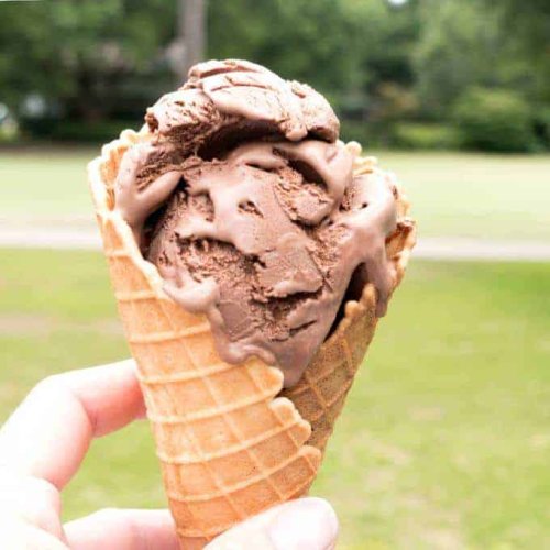 Homemade Chocolate Ice Cream