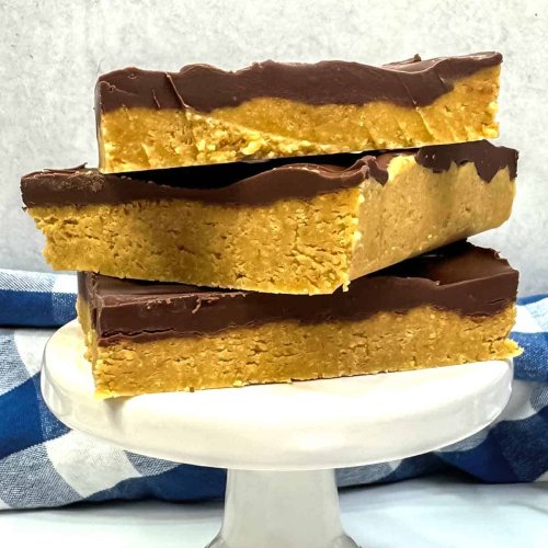 Easy No-Bake Peanut Butter and Chocolate Bars
