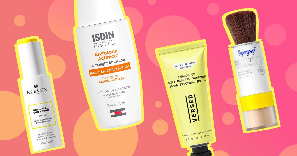 The 20 Best Mineral Sunscreens, From a Silky Serum to an Acne-Safe Option