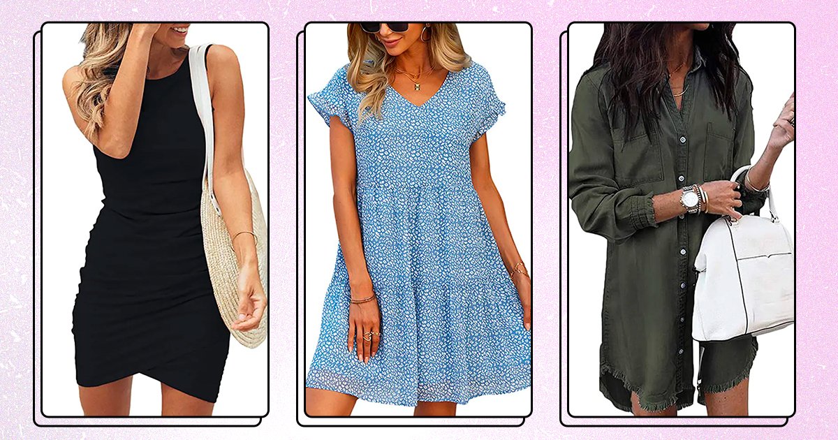 These 12 Dresses Are Always Trending on Amazon & They're All Under $70