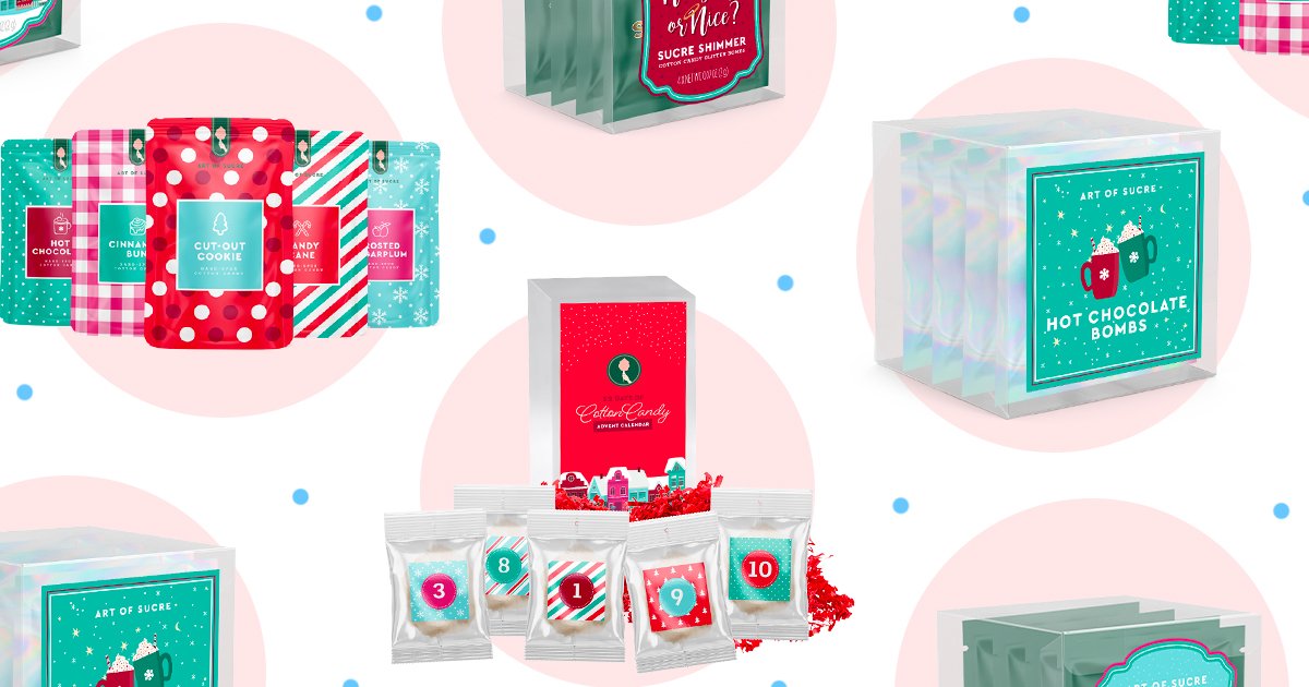 These TikTok-Famous Cotton Candy Glitter Bombs Will Be *the* Holiday Cocktail Stunners of the Season