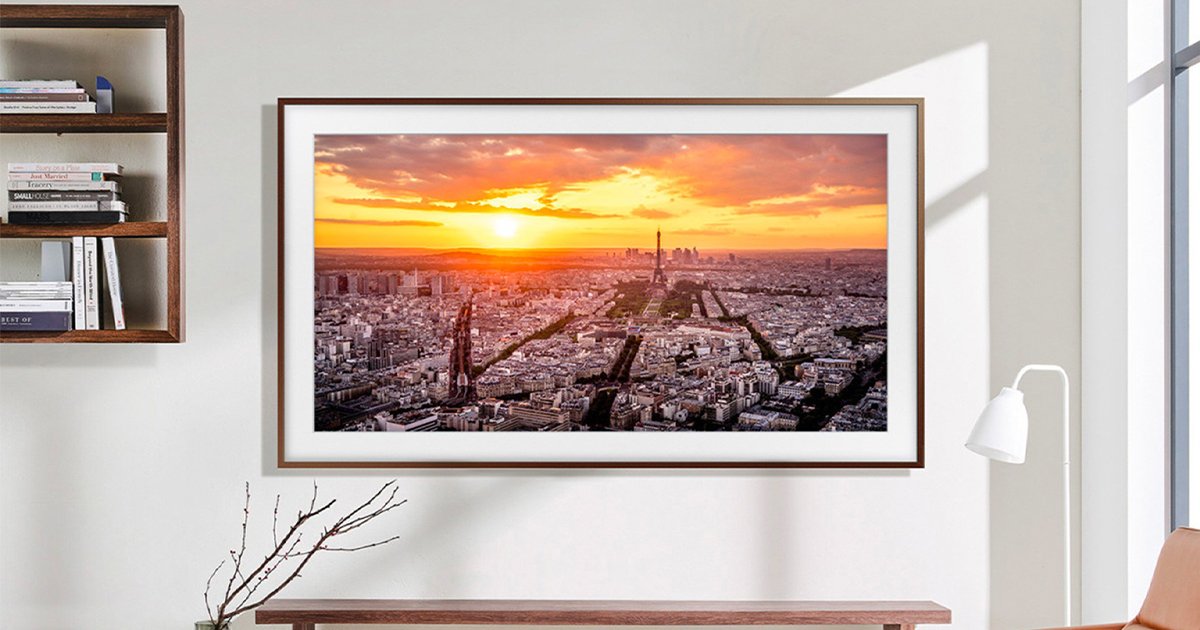 The Samsung Frame TV (Yes, the One that Doubles as Wall Art) Is Up to $1,000 Off Before Super Bowl Sunday