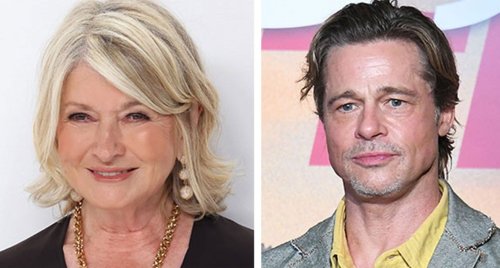 Martha Stewart’s Crush on Brad Pitt Is All of Us