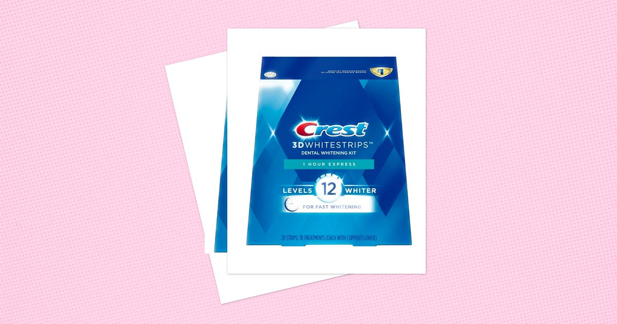 FYI: Crest Whitestrips Are Nearly 40% Off Right Now for Amazon Prime Big Deal Days
