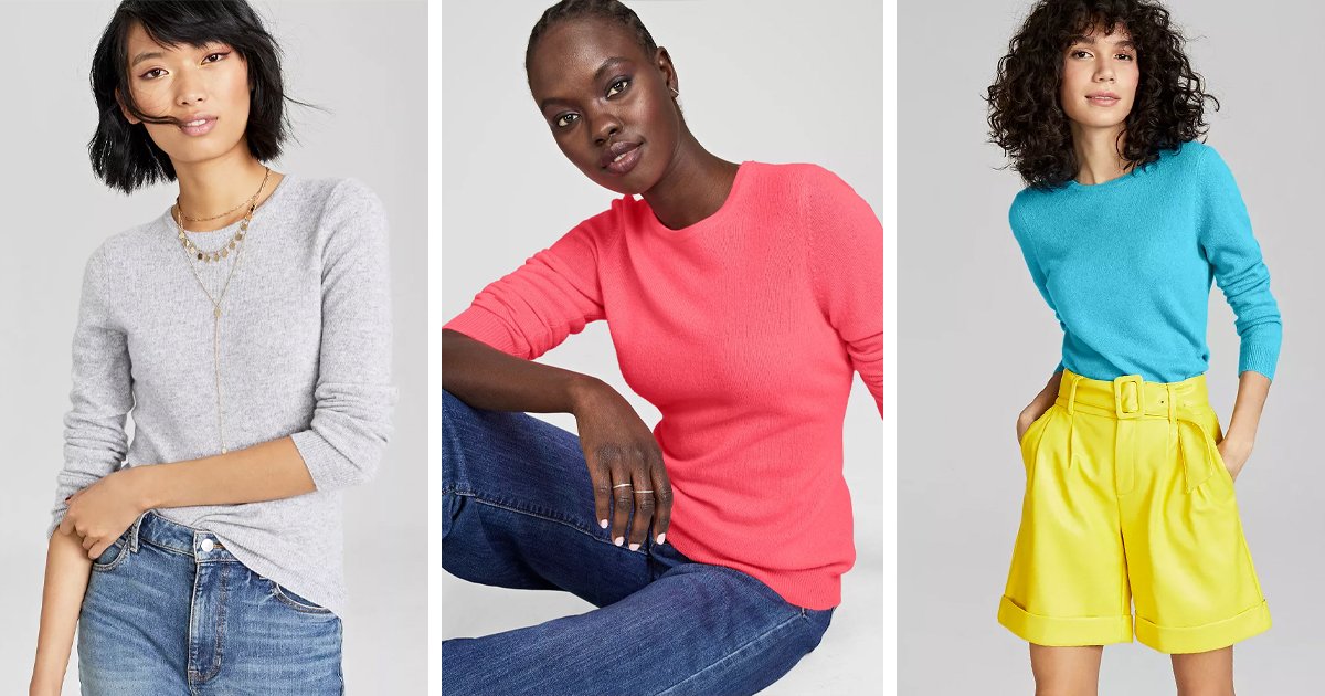 PureWow Readers’ Favorite Cashmere Sweater Is on Sale for as Low as $40, and We Want One in Every Color