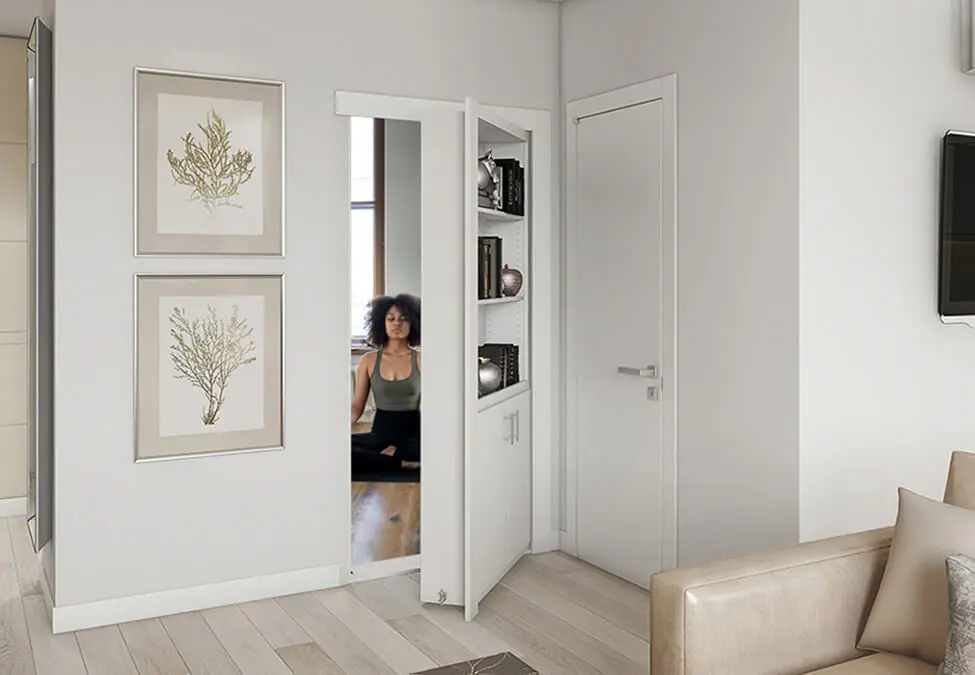 Install a Hidden Door: A Terrific Example of Transformable Design!