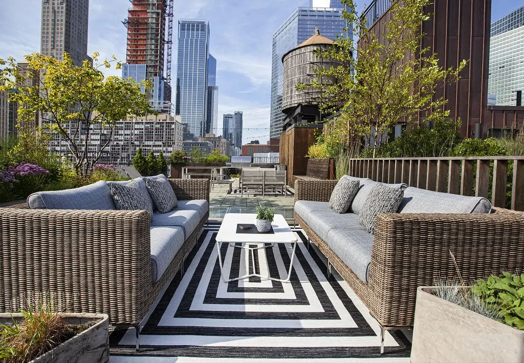 Make Entertaining Easier with Elegant Low-Maintenance Sustainable Outdoor Furniture