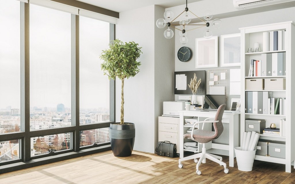 Make Your Home Office Comfortable & Productive with These Low-Cost Ideas