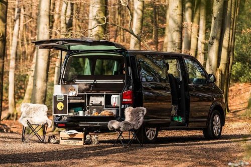 Q-Box Camping Module turns your van into a camper