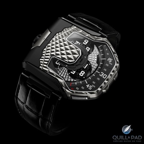 Urwerk UR-T8 ‘Transformer’: If You’ve Ever Wondered What The Lovechild Of A Reverso And A Tyrannosaurus Rex Might Look Like - Plus Video - Reprise - Quill & Pad