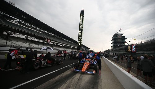 Drama reigns on stormy Indy 500 qualifying