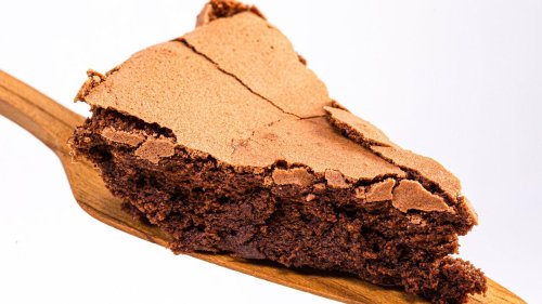 Gluten-Free Dessert: Flourless Chocolate Cake + Almond Whipped Cream