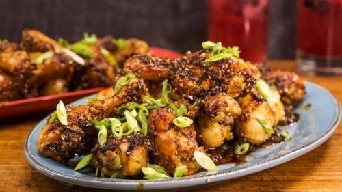 Korean BBQ Chicken Drumsticks | Clinton Kelly
