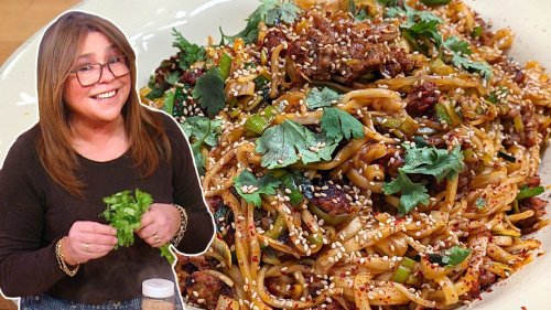 How to Make Korean-Style Noodles with Veggies and Spicy Sausage | MYOTO Recipe | Rachael Ray