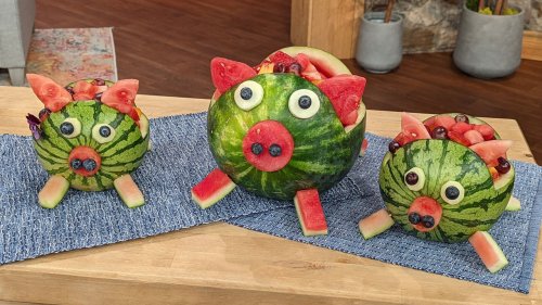 12 Awesomely Creative Ways to Make Edible Watermelon Art