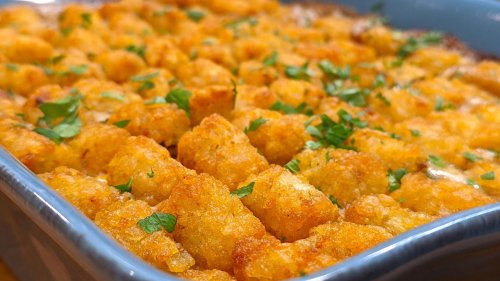 Molly Yeh's Beloved Hotdish with Ground Beef + Tater Tots