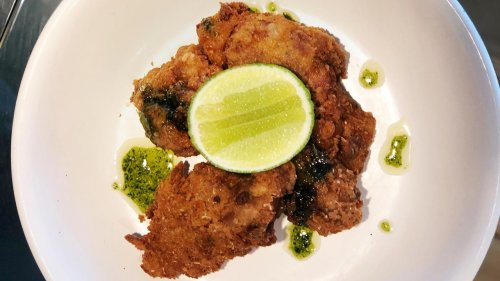 Marcus Samuelsson's Coconut Fried Chicken with Sweet Hot Sauce