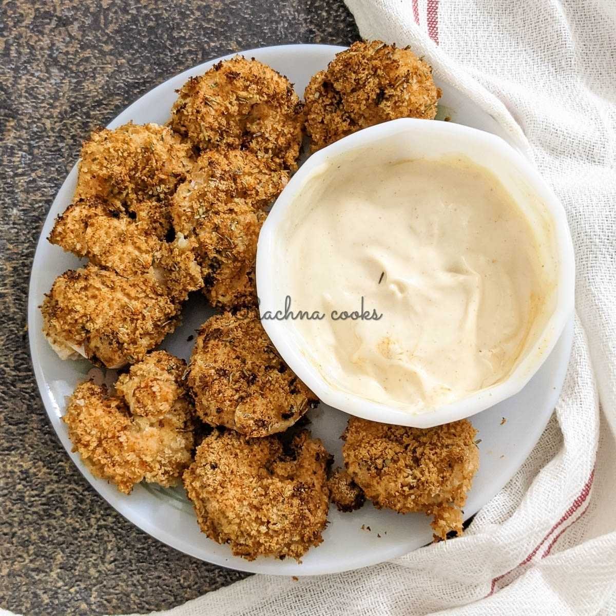 Air fryer Bang Bang Shrimp