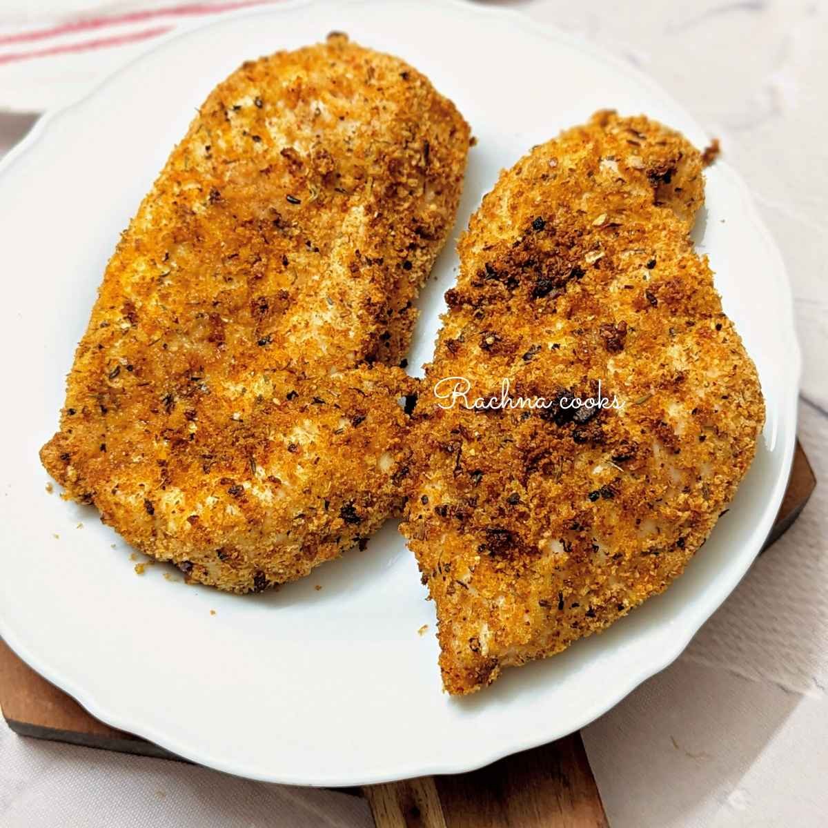 Air fryer Shake and Bake Chicken